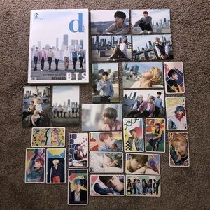 BTS DICON DISPATCH MAGAZINE PCS/POSTCARDS